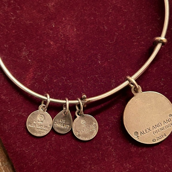 Alex and Ani silver Path of Life bracelet - Picture 8 of 11
